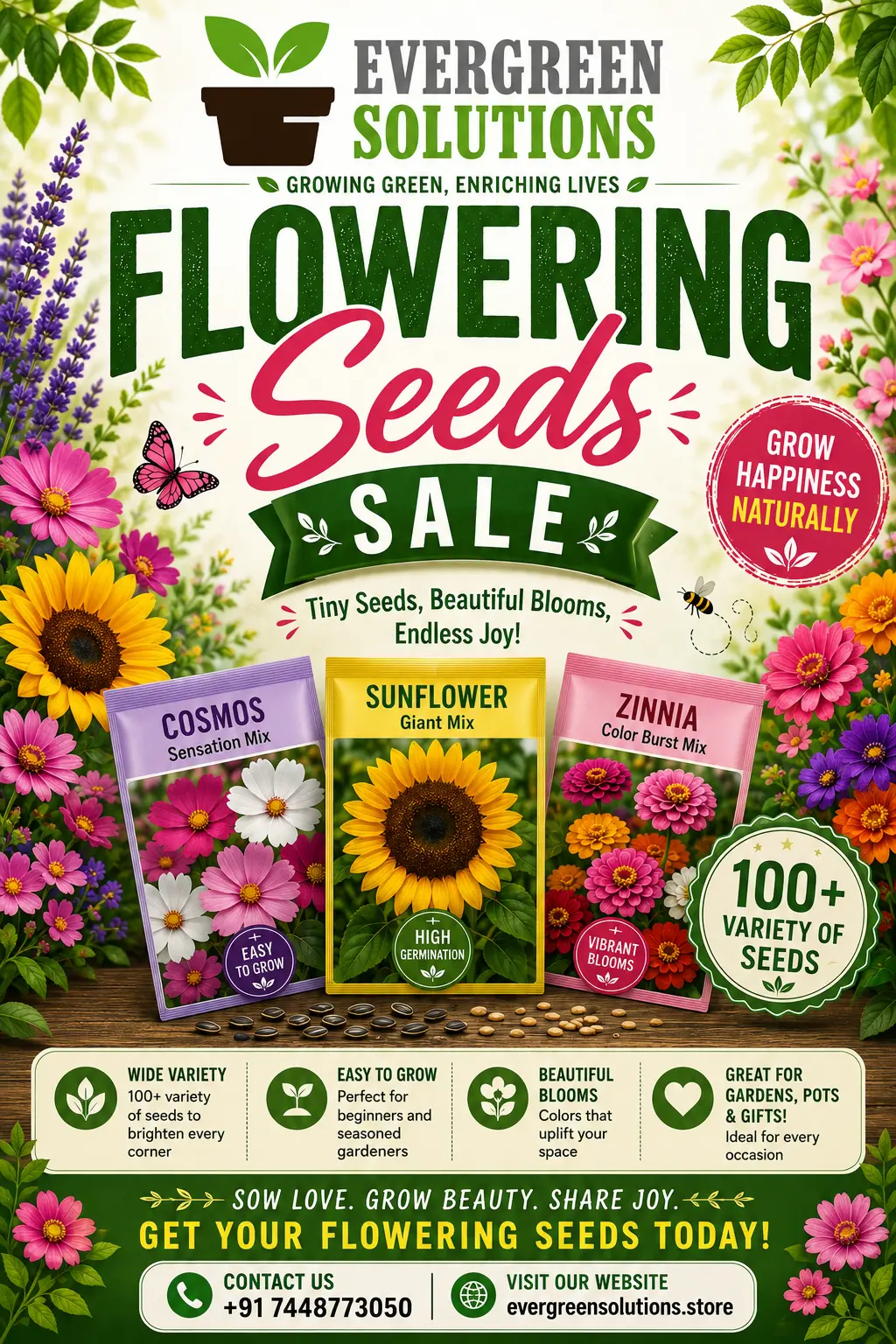 Flowering Seeds KMP/IMP