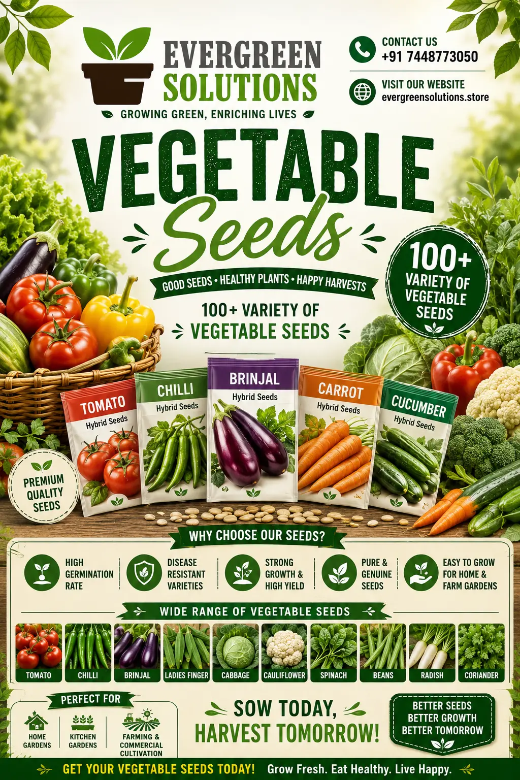 Vegetable Seeds KMP