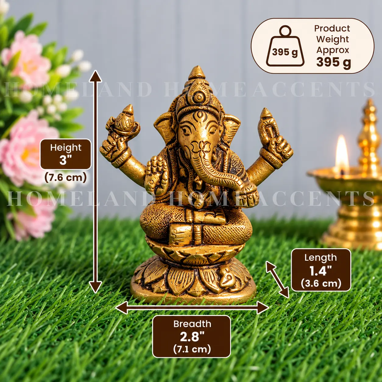 Brass Ganesh