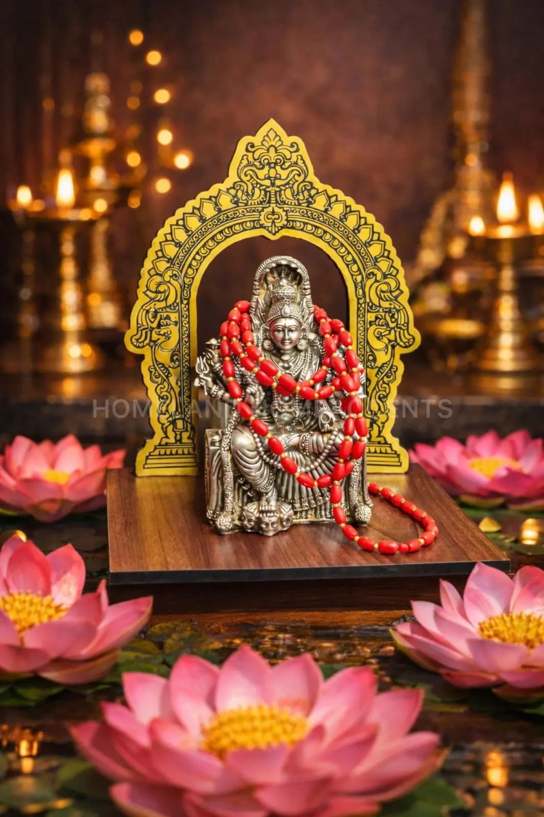MDF Thiruvachi with Maadam 4”x3.5"x4" inches