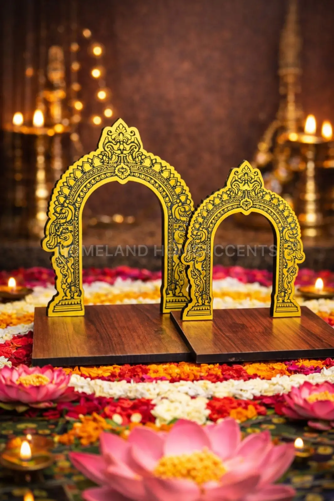 MDF Thiruvachi with Maadam 4”x3.5"x4" inches