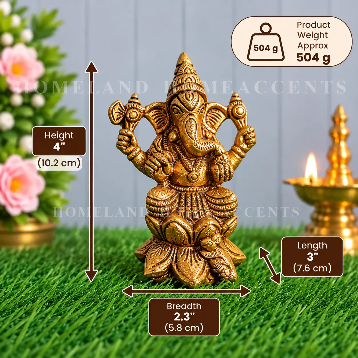 Brass Ganesh