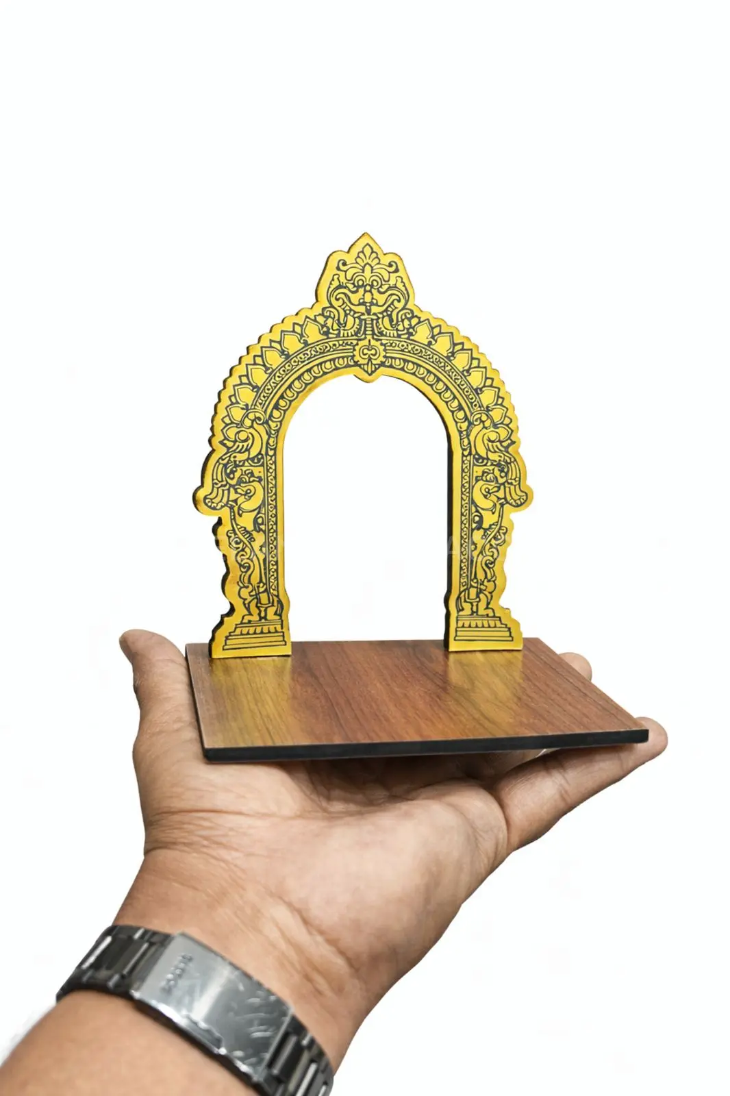MDF Thiruvachi with Maadam 4”x3.5"x4" inches