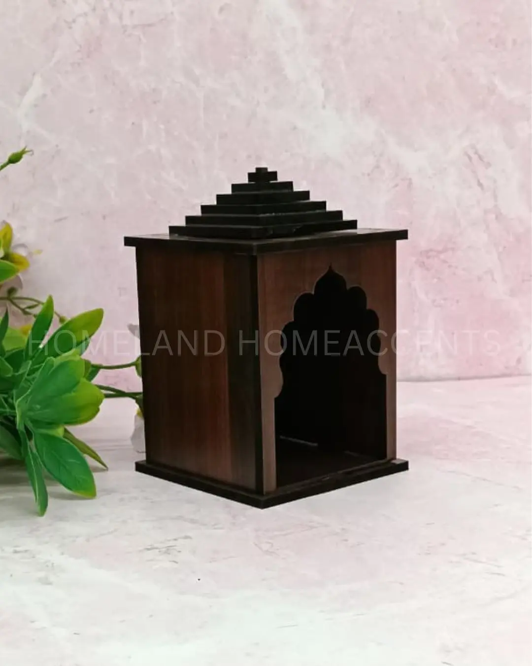 MDF Mandir - 3x3x5 inches