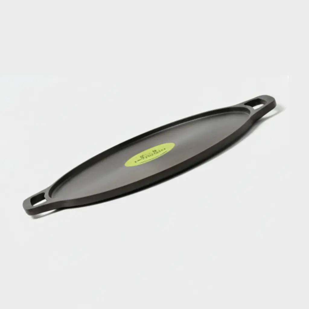 Premium 13 Inch Cast Iron Dosa Tawa – Pre-Seasoned | Double handle|Heavy Duty Cast Iron Dosa Pan | Happifount Kitchenware (சிறந்த தோசைக்கல் - Best Dosa Tawa )
