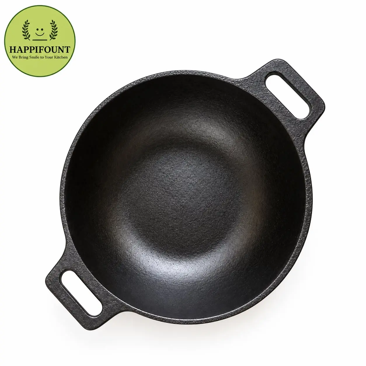 FLAT KADAI | 9 inch |Pre seasoned