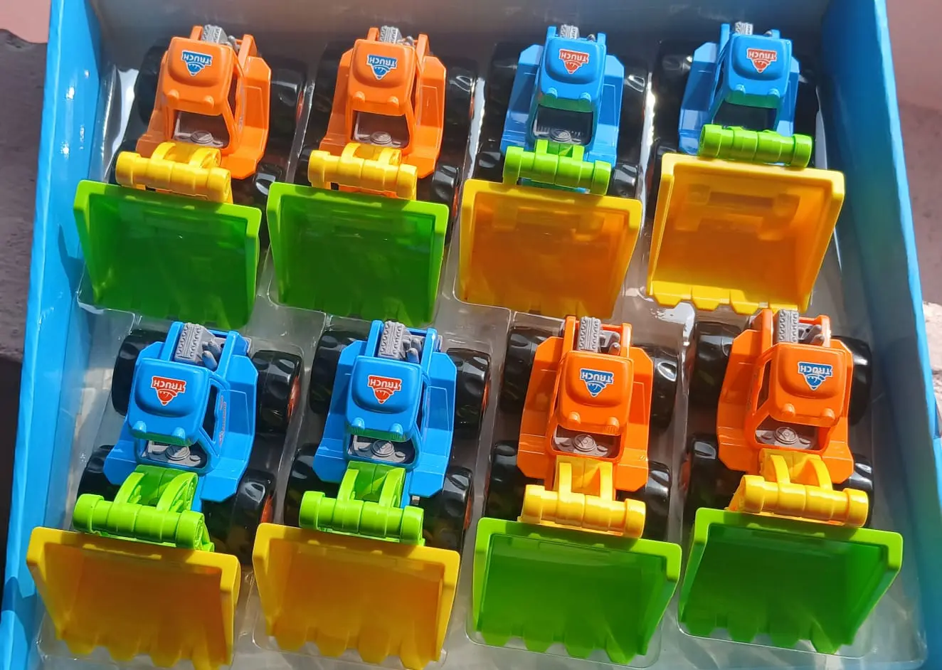 Cartoon Friction Bulldozer