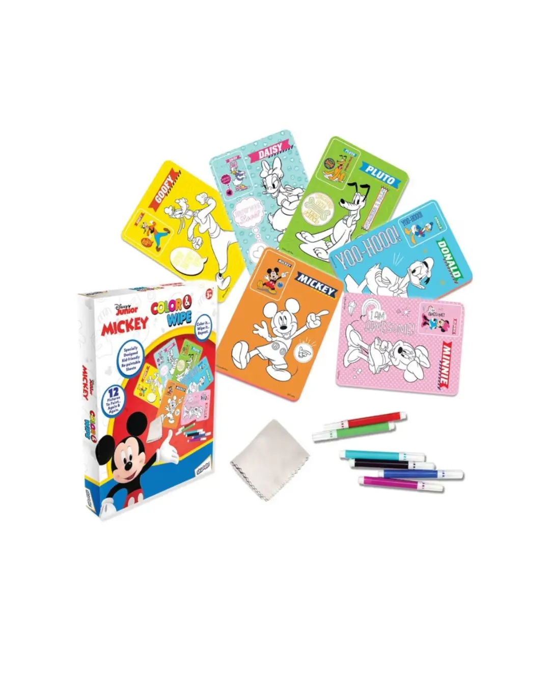 SKOODLE - Color & Wipe Activity Set