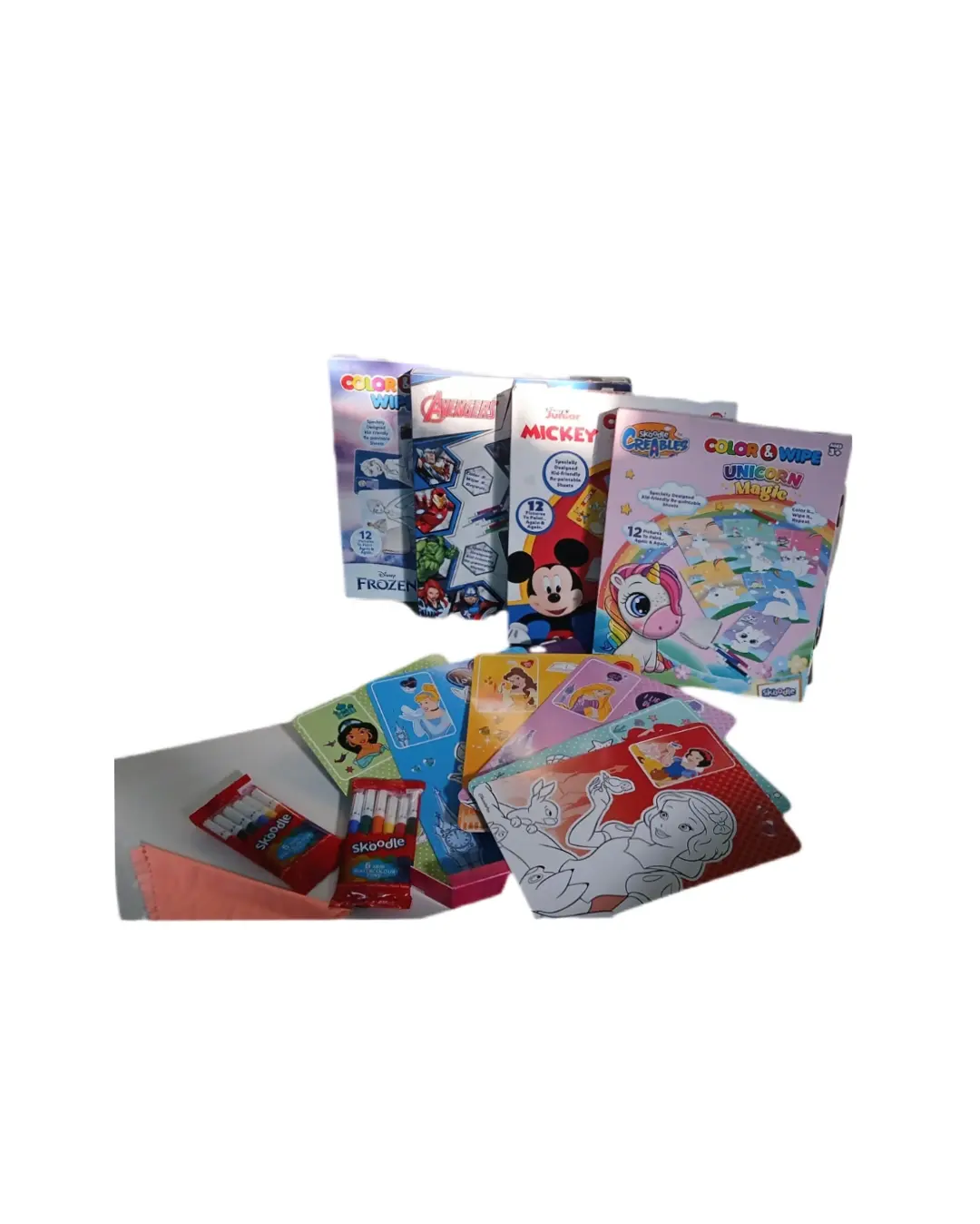 SKOODLE - Color & Wipe Activity Set