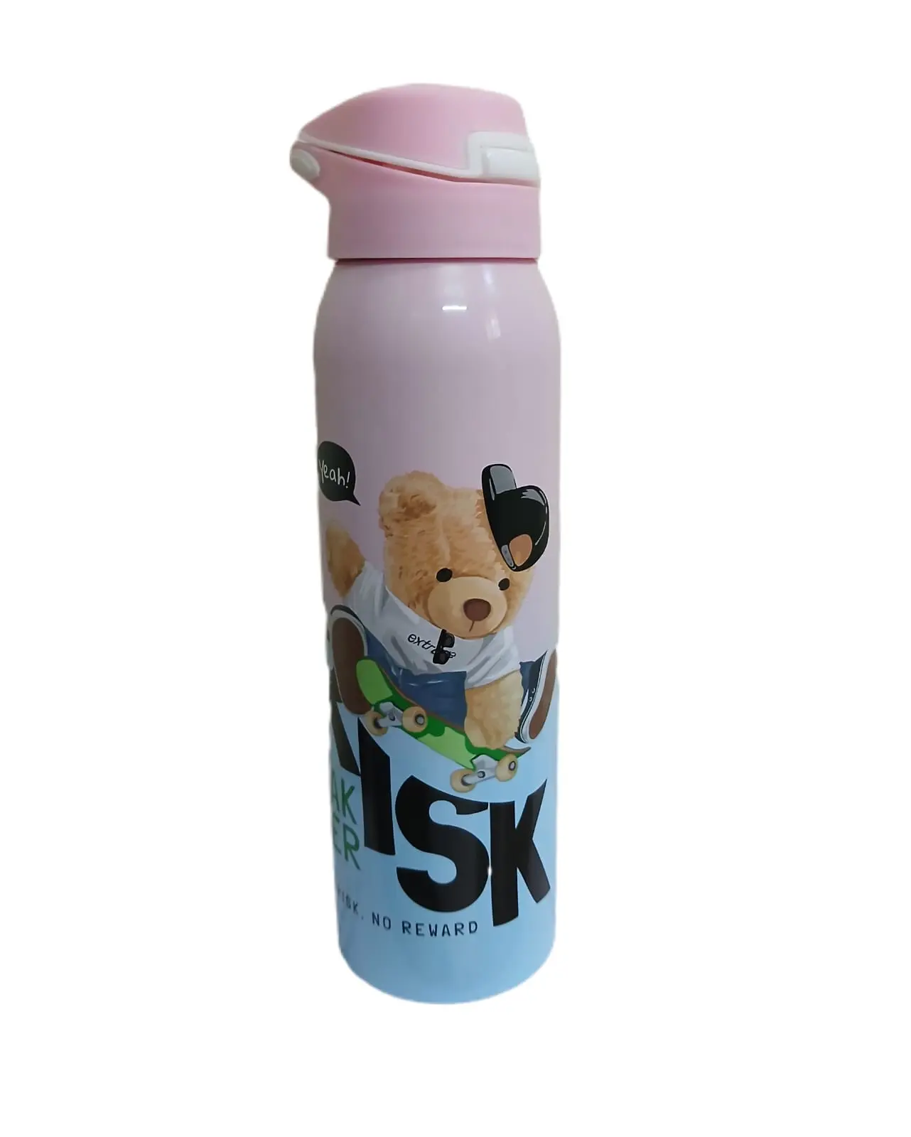 Teddy Printed Insulated Sipper Bottle