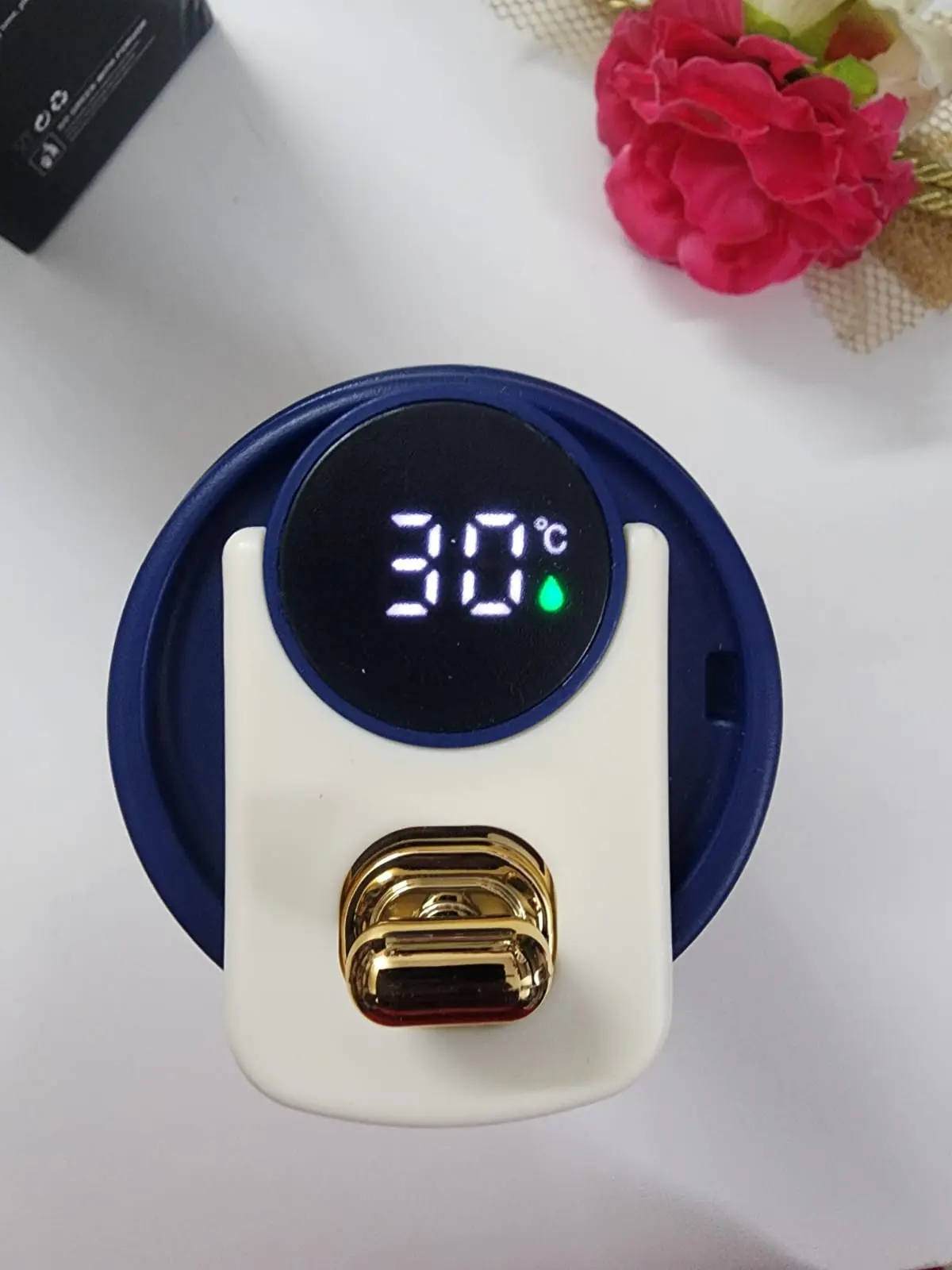 Coffee Thermos with Temperature Display