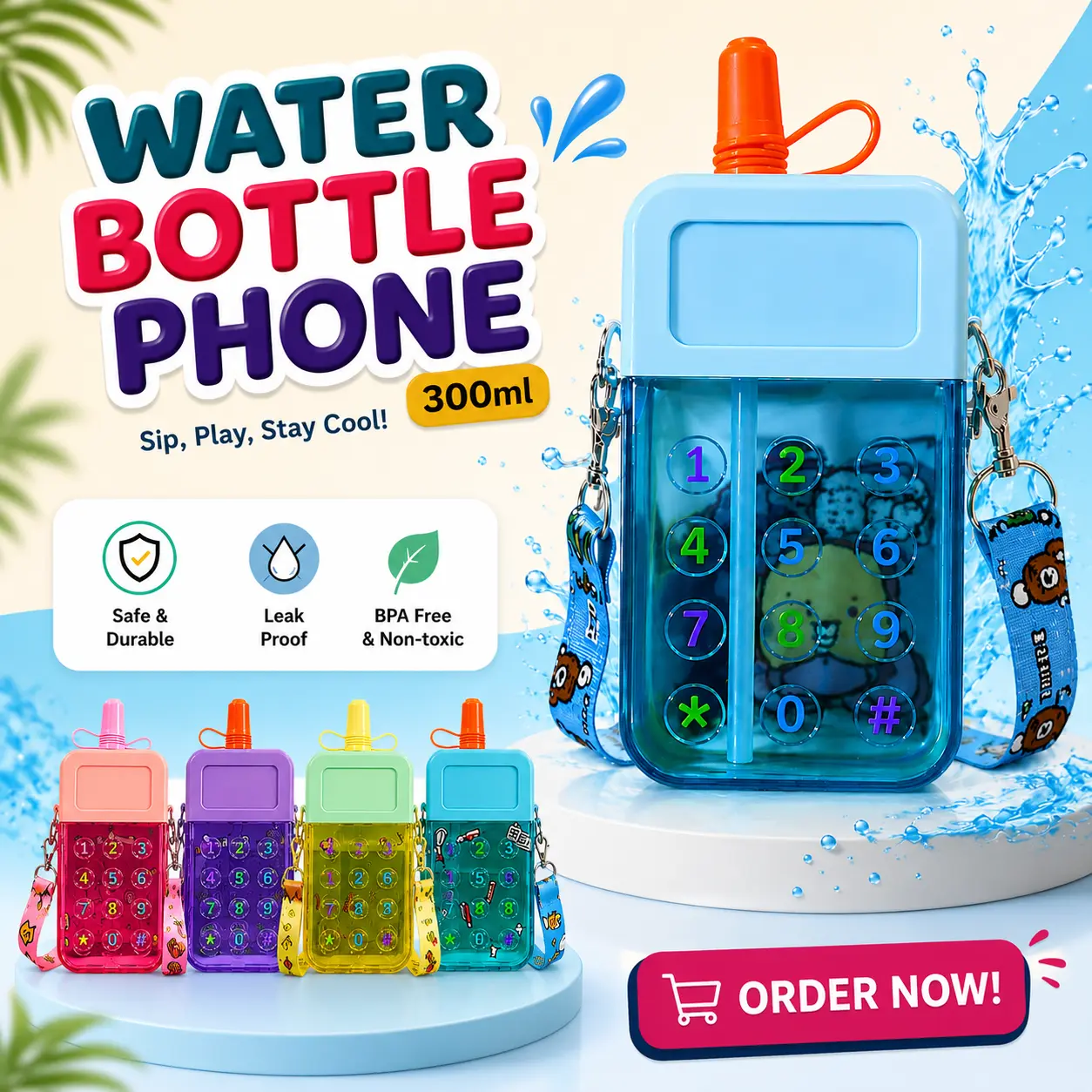 Water Bottle Phone – 300ml
