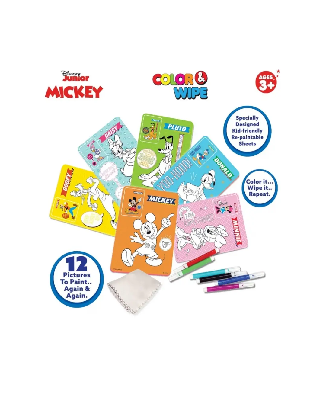 SKOODLE - Color & Wipe Activity Set