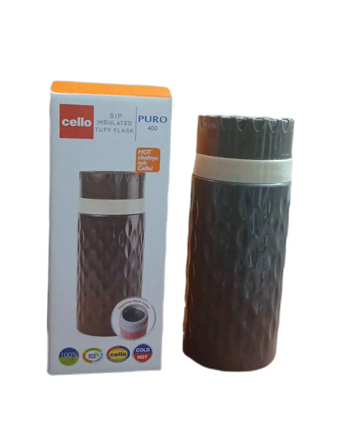 Cello Puro 390ml Insulated Flask