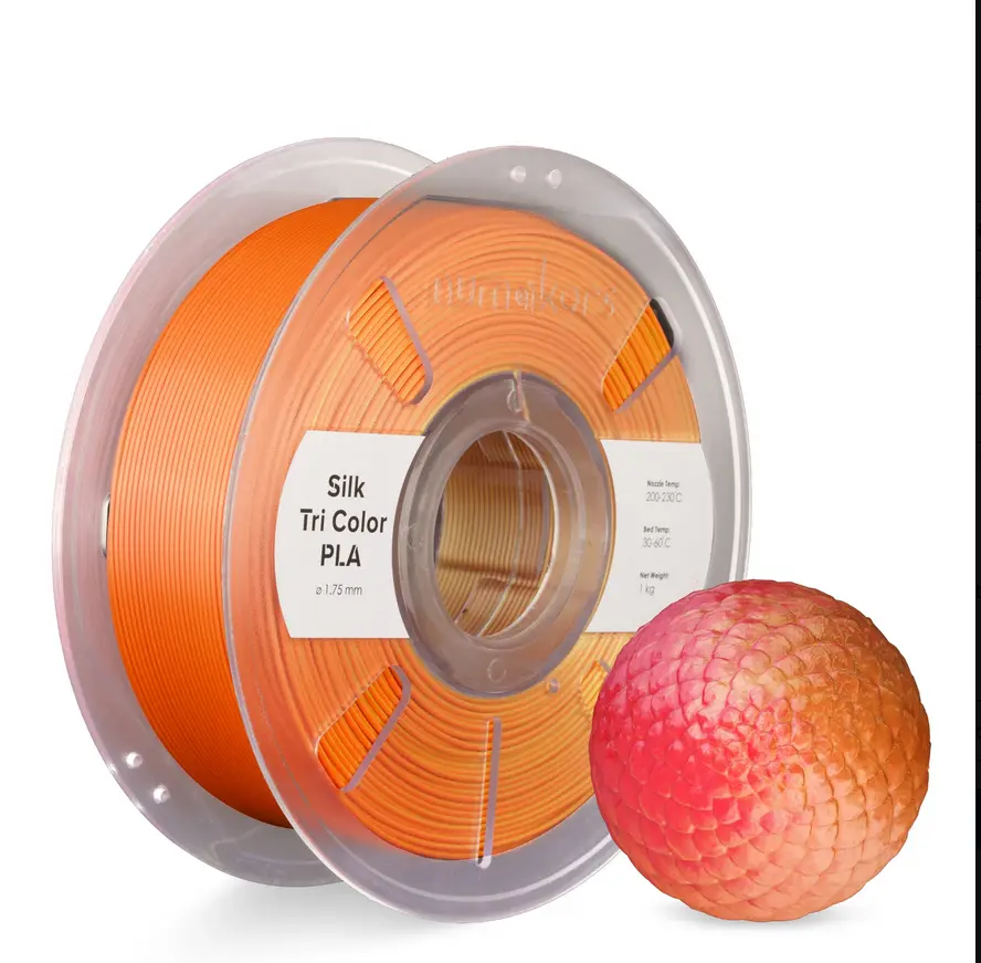 Tri-Color Silk PLA Numakers