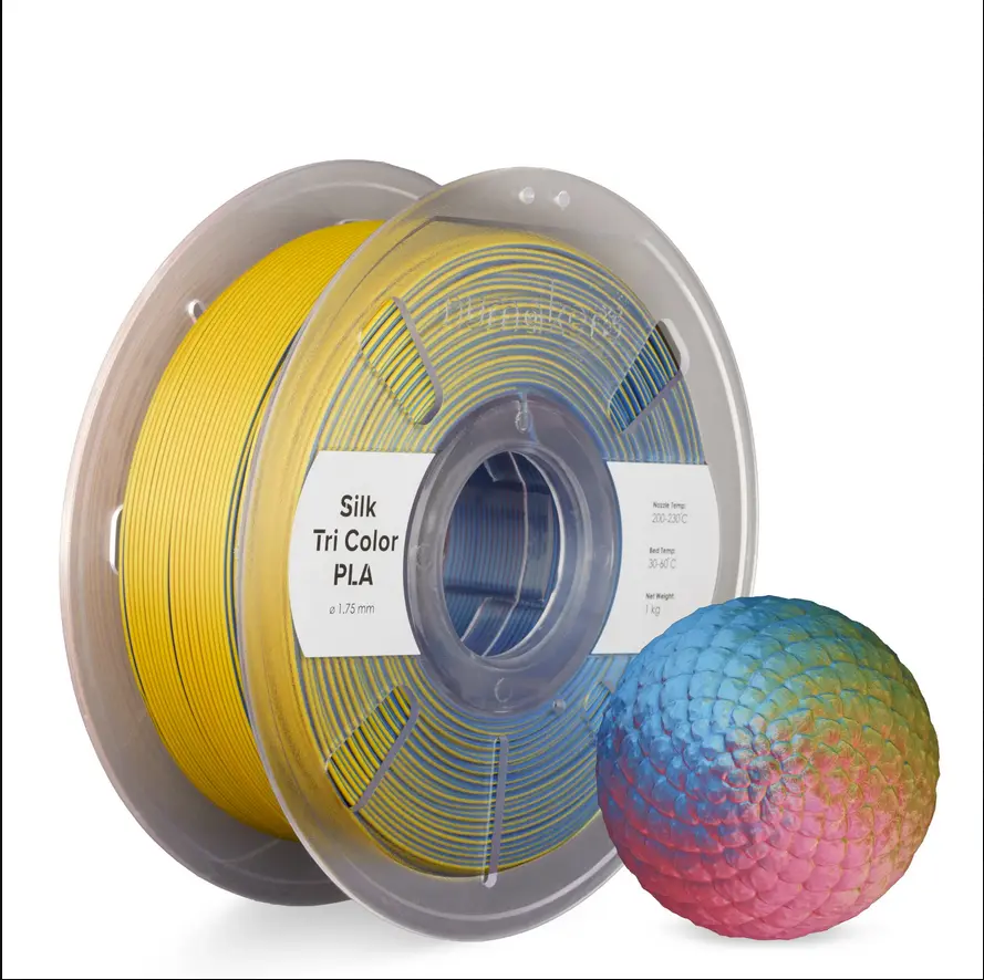 Tri-Color Silk PLA Numakers