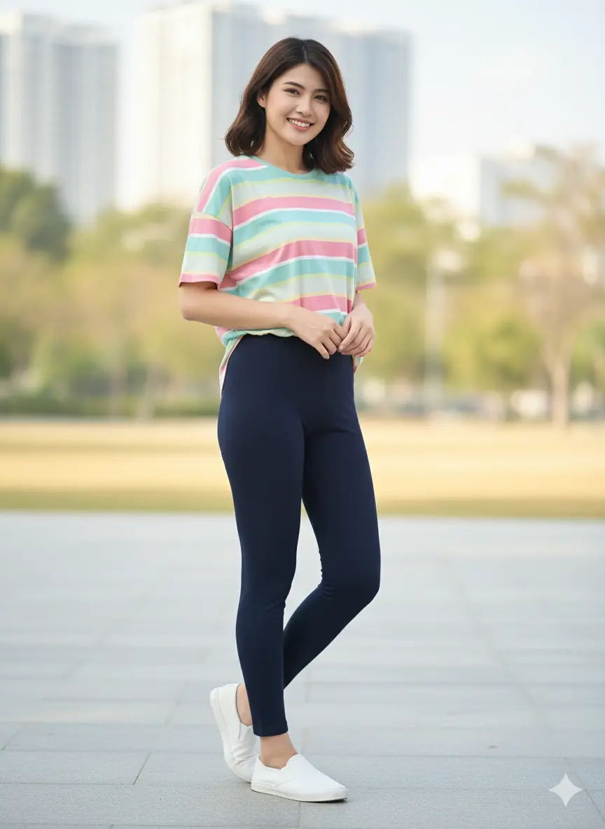 Flybird Original Ankle Length Leggings – Premium Comfort Wear