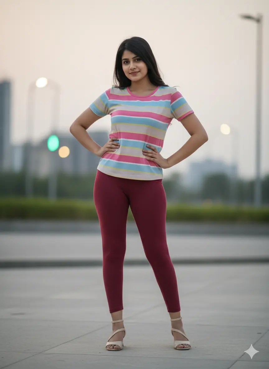 Flybird Original Ankle Length Leggings – Premium Comfort Wear