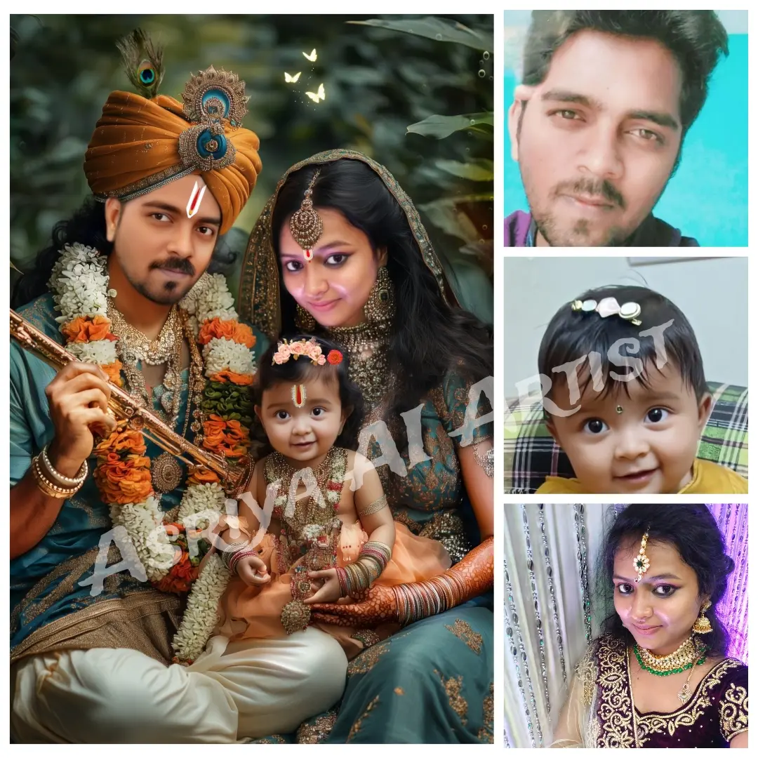 Premium Family digital artwork -4k to 8k HD digital AI Art and Photoshop 