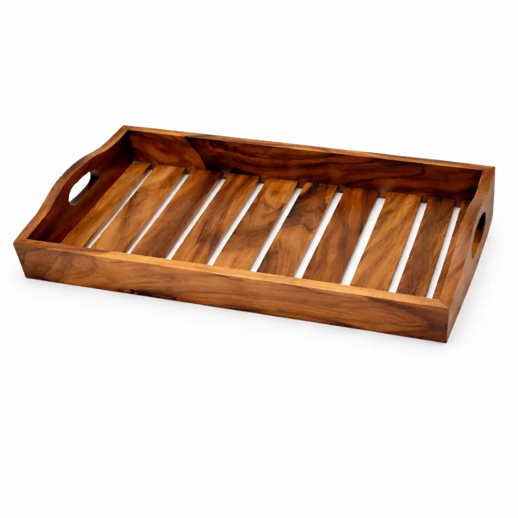 Wooden Serving Tray with extra 4 legs