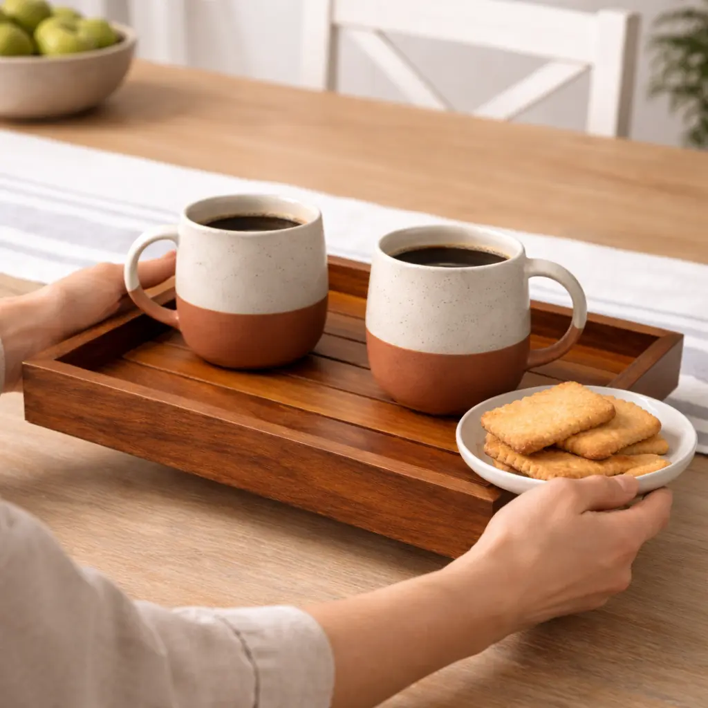 Wooden  Tray comboo with premium look