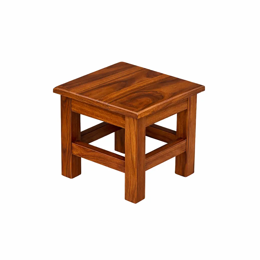 Premium Wooden Stool for Your Home – Heavy Load Capacity, Durable & Stylish