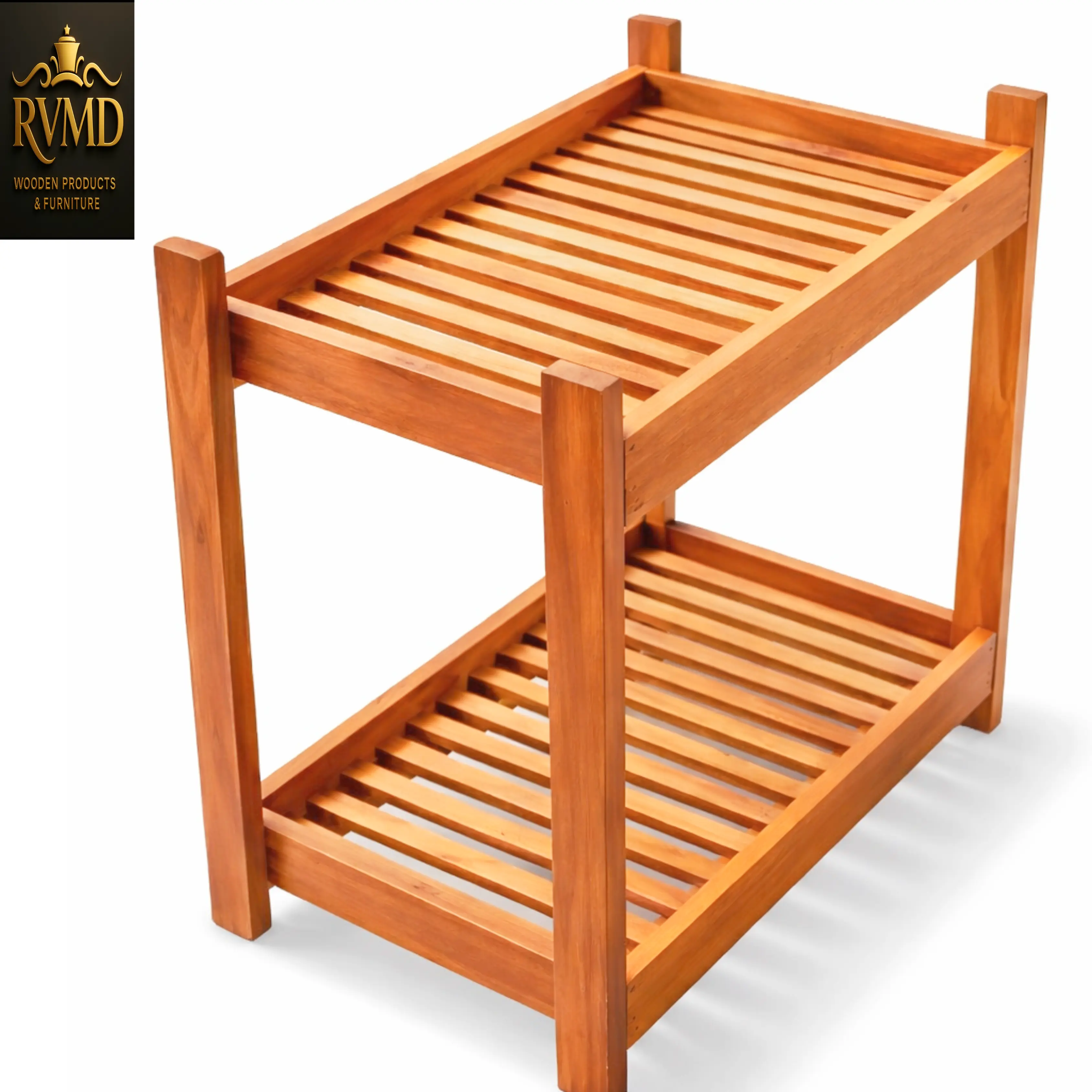  Wooden Kitchen Rack / Organizer (2-Tier)