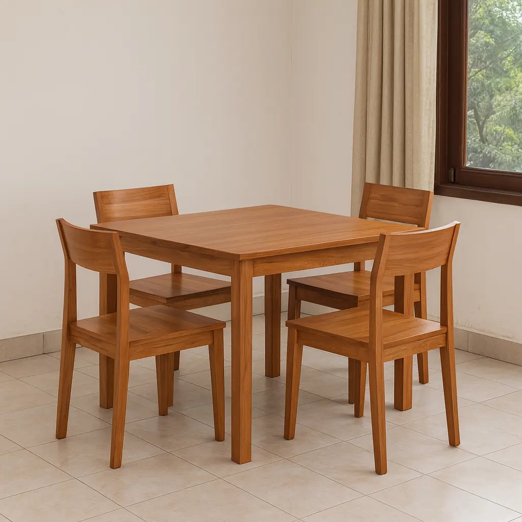 Wooden dining table 