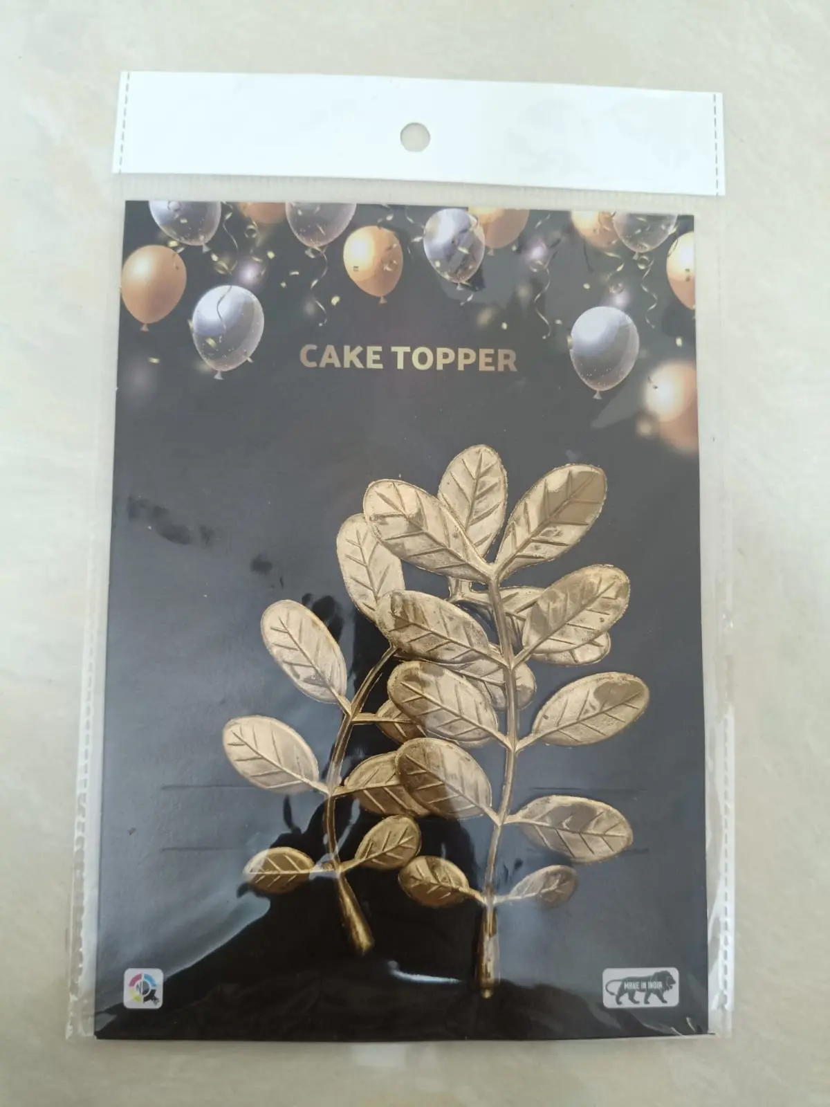 Golden - Decoration - Tree - Set of 10 pcs