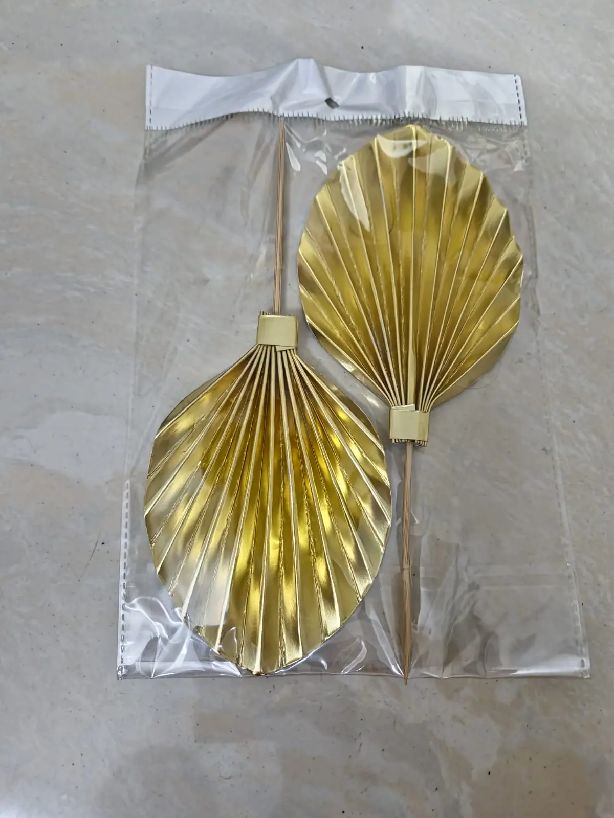 Palm Leaf - Set of 2 Pcs -  Mixed Colours 