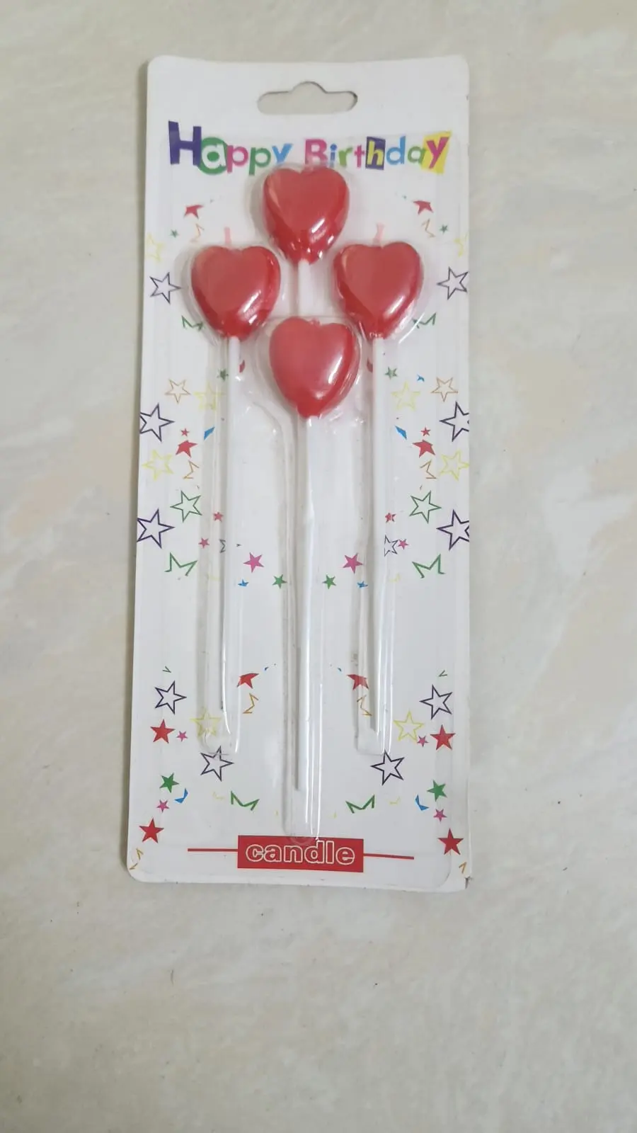 Heart - Red Candle - Spring Candle 