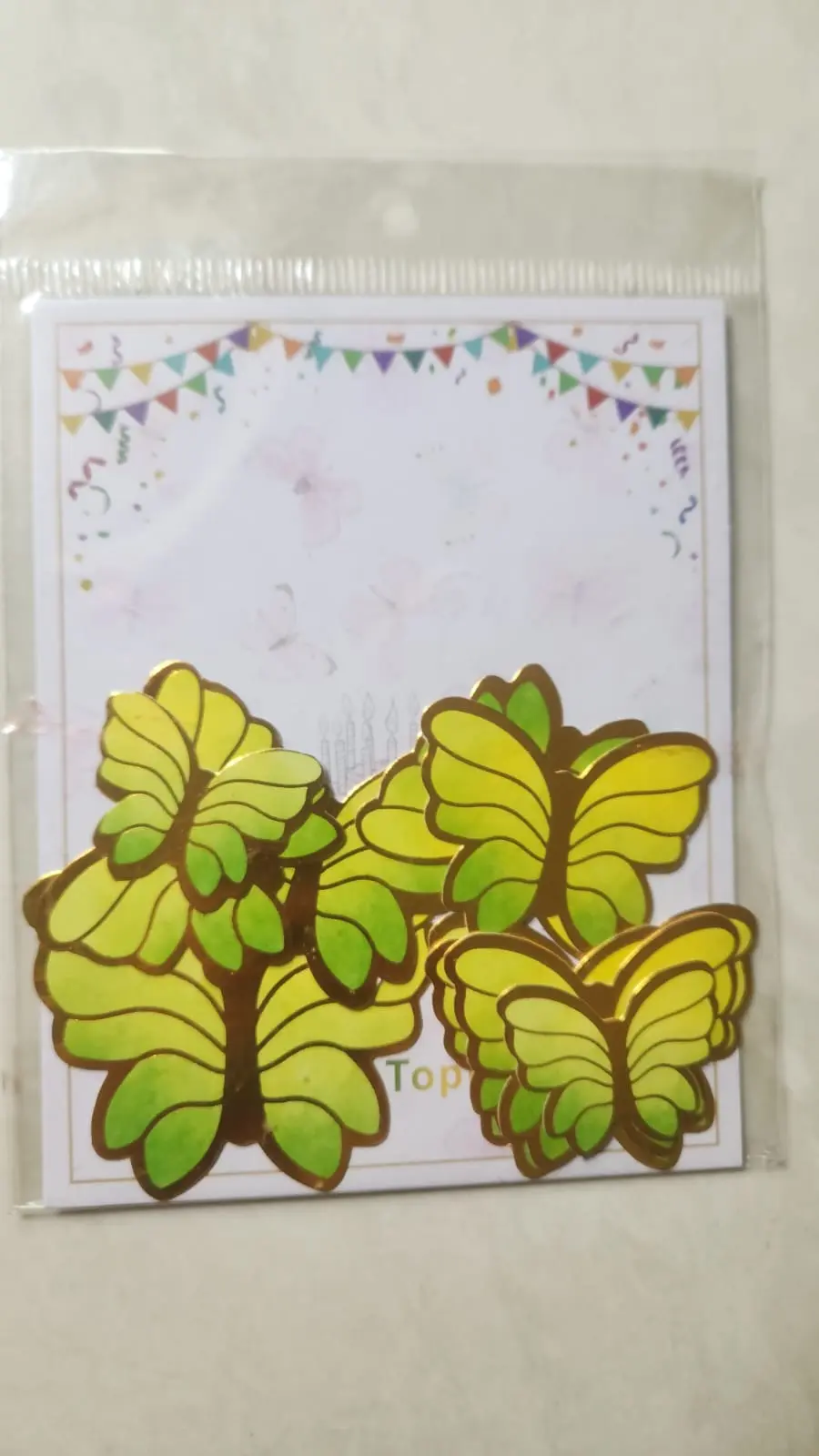 Butterfly - Cake - Topper - set of 20 pcs - Mixed Colour 