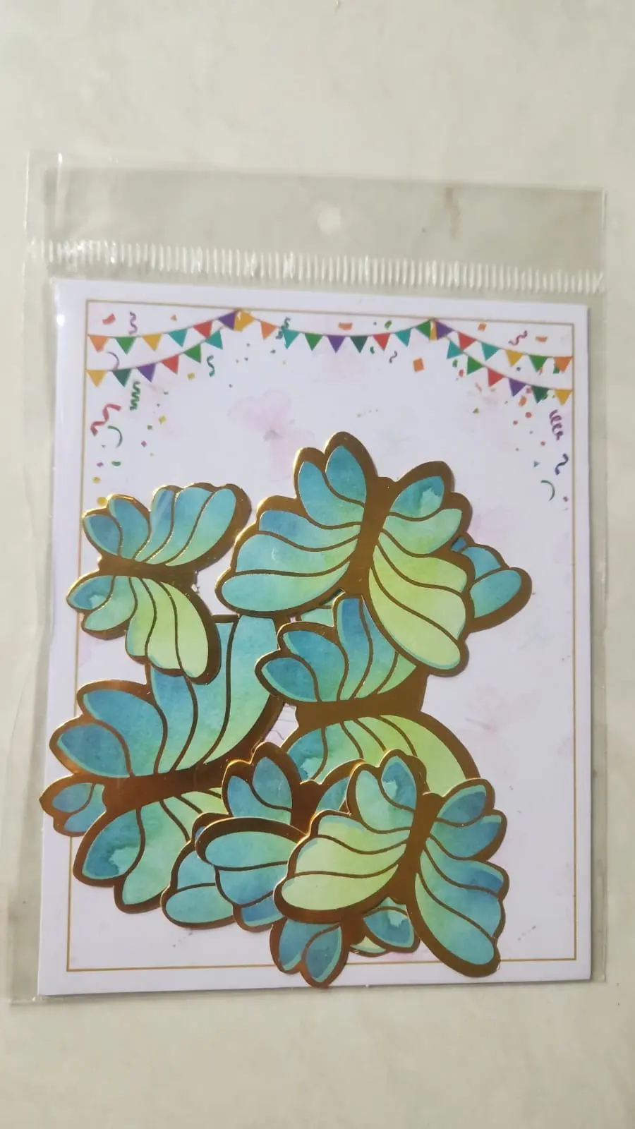 Butterfly - Cake - Topper - set of 20 pcs - Mixed Colour 