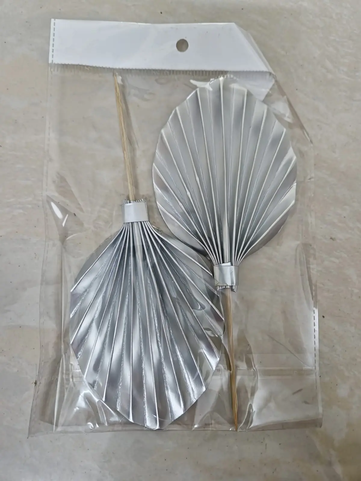 Palm Leaf - Set of 2 Pcs -  Mixed Colours 