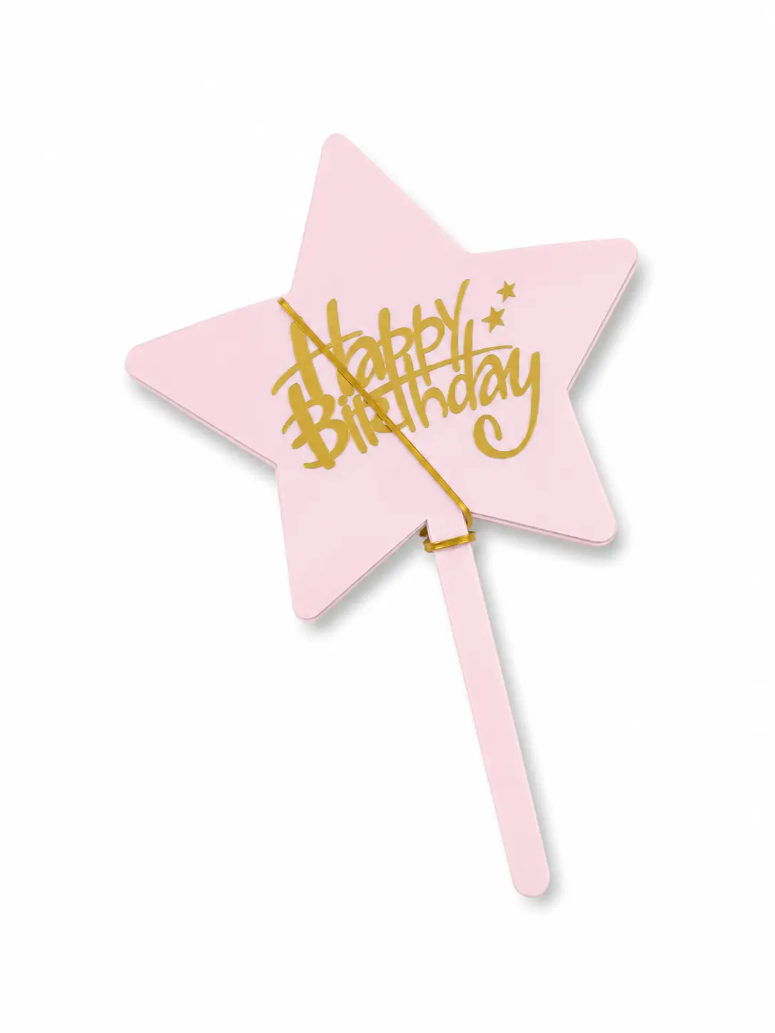 Acrylic Star topper - set of 5 pcs