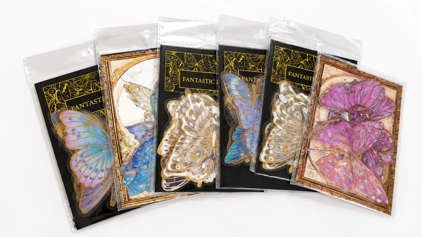 3D Butterfly - 10 pcs - 1pkt