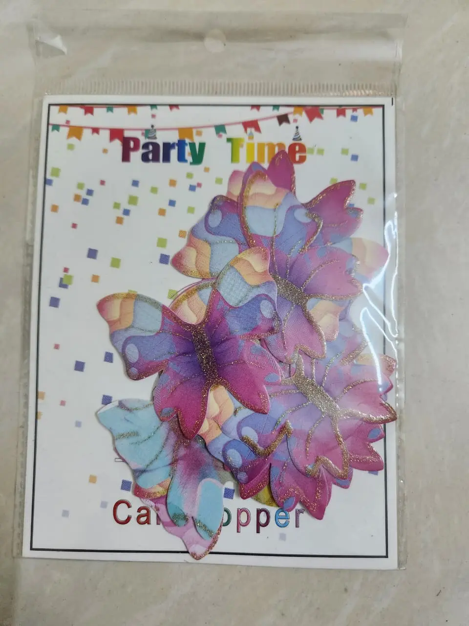 Gillter - Butterfly - Set of 10 pcd in 1 pkt - Mixed varitions