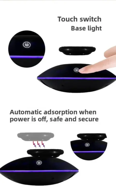 Bakewareind Automatic Floating Levitating Machine Cake Stands