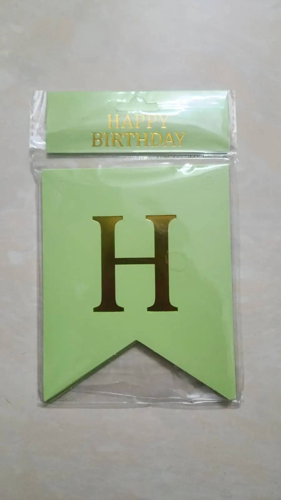 Happy - Birthday - Long - Banner - Set of 1 pcs