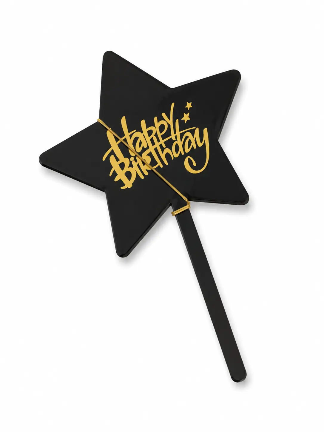 Acrylic Star topper - set of 5 pcs
