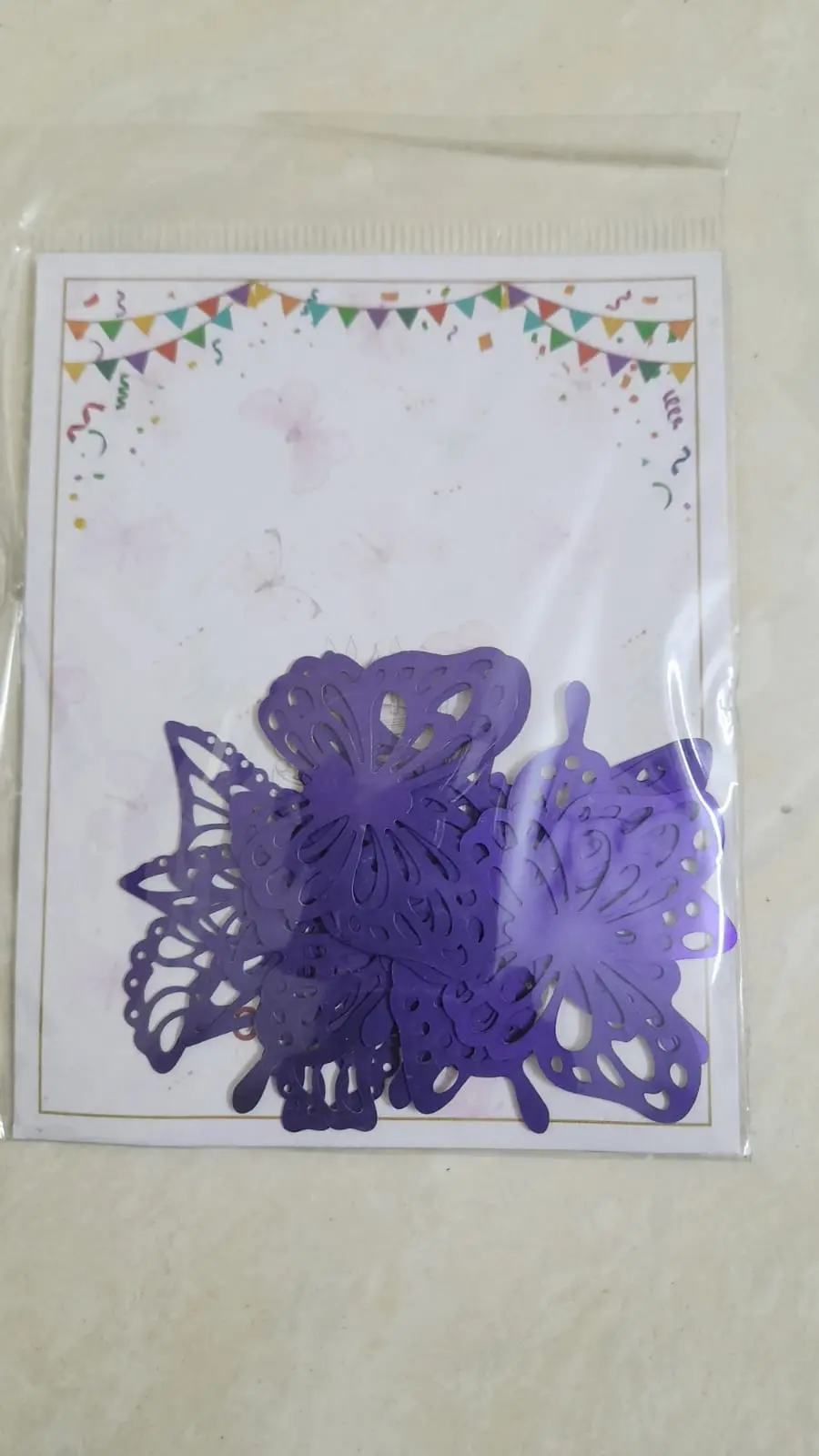 Butterfly - Topper - Topper - Set of 10 pcs - Mixed Colour