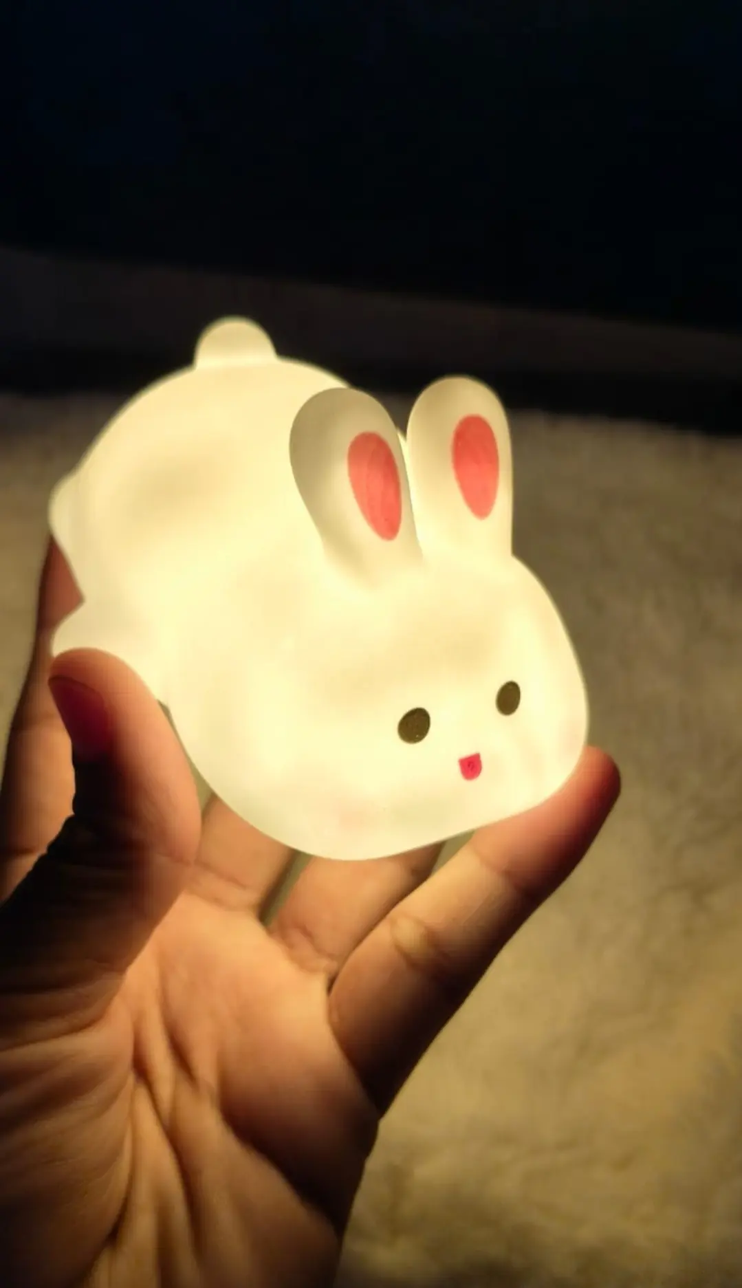 MINI SKLEEPING RABBIT LAMP